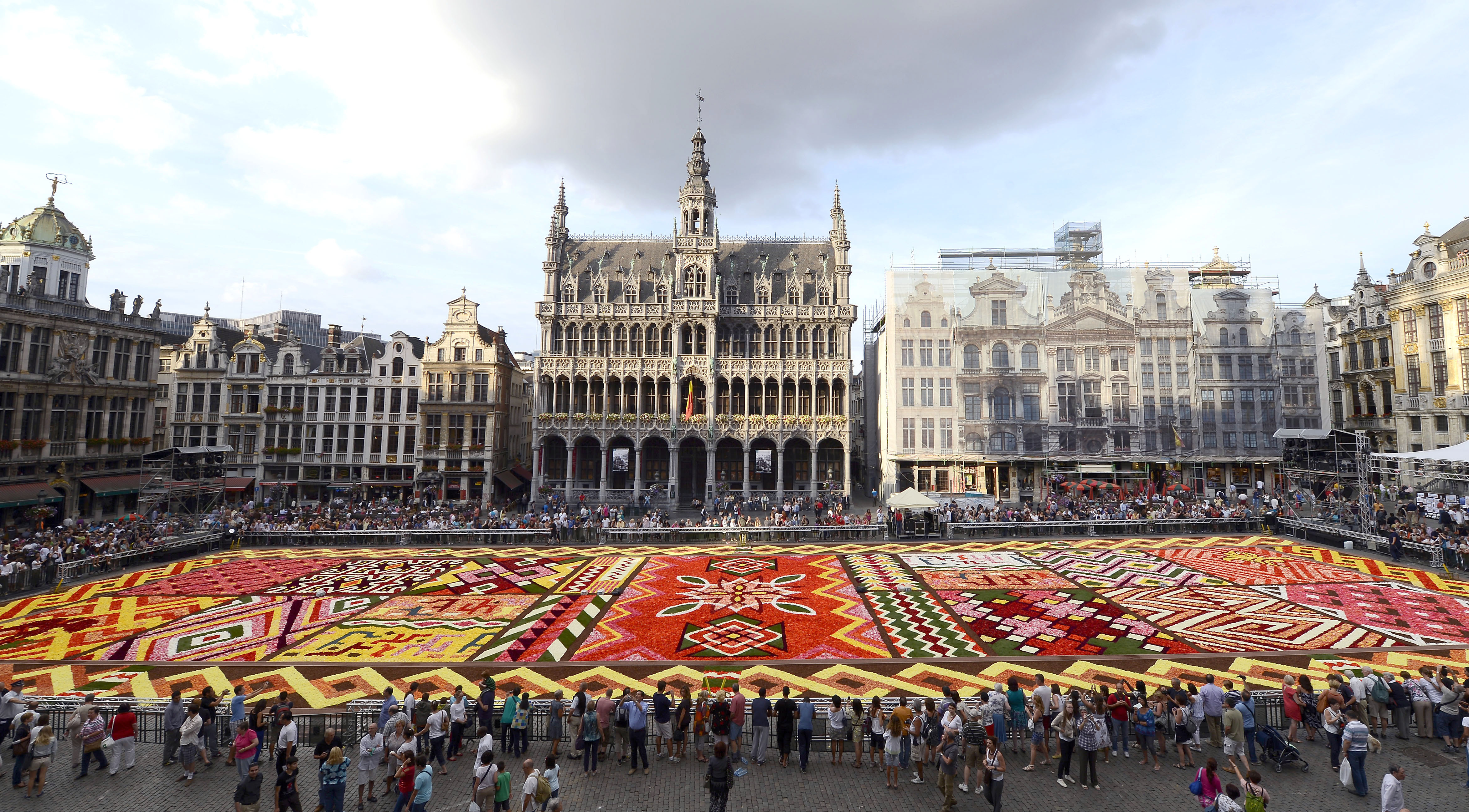 Tapis de fleurs 2012 de la Grand-Place à Bruxelles