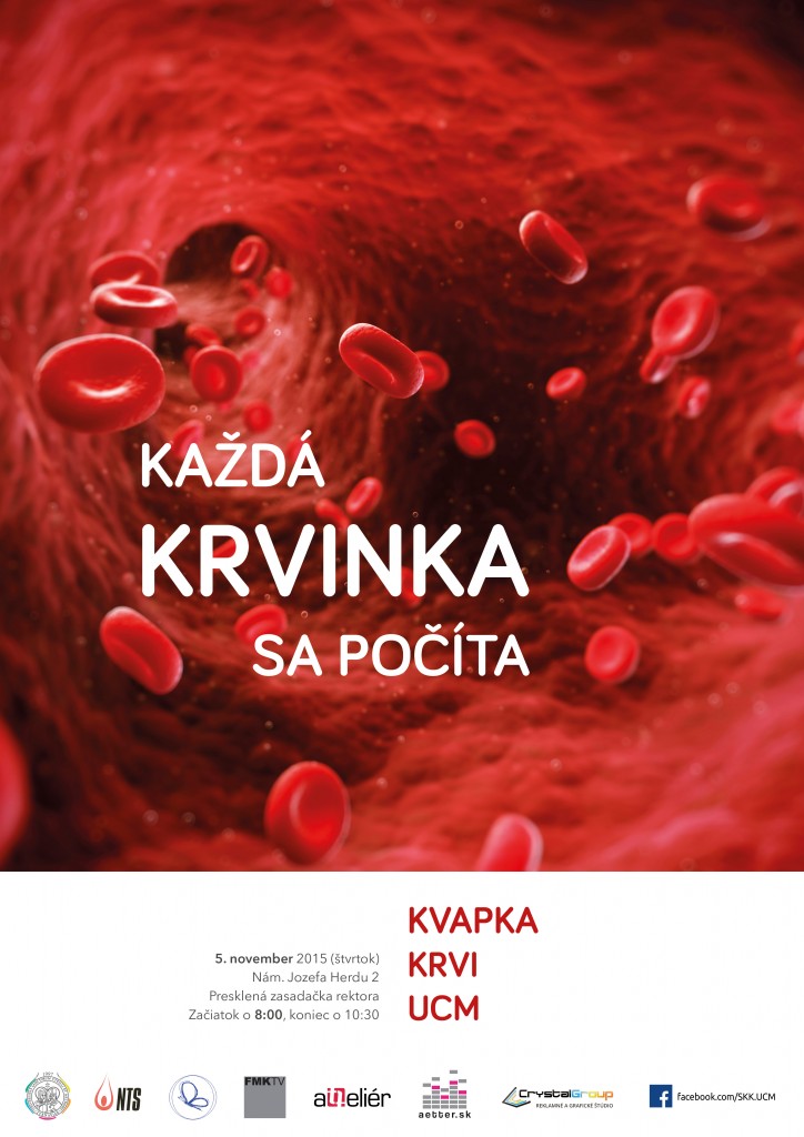 Oficiálny plagát Kvapka krvi UCM