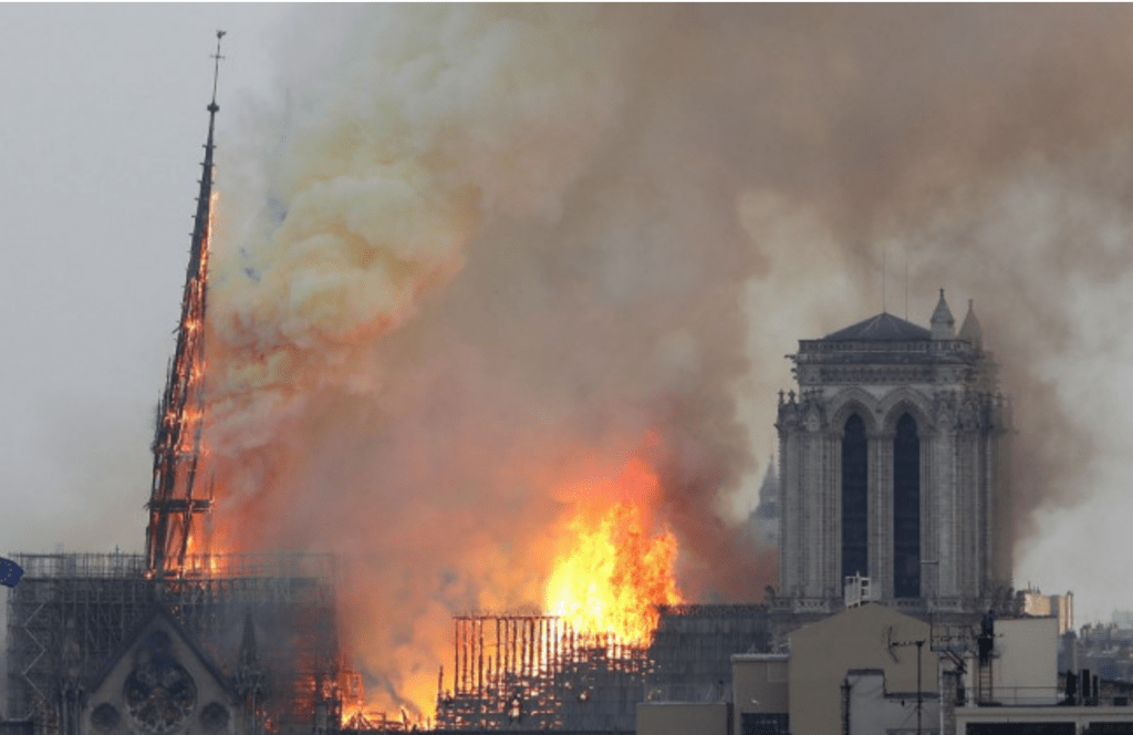 Notre Dame požiar