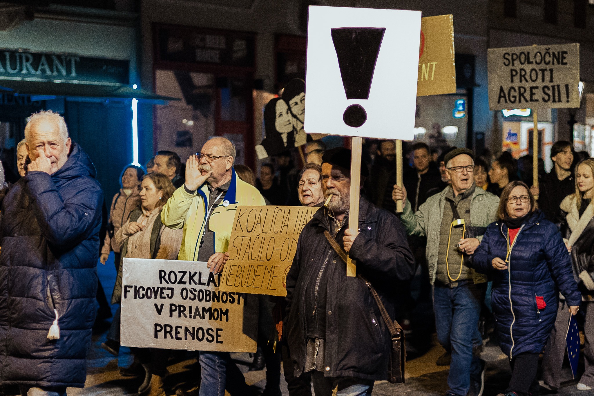 Protest v Košiciach