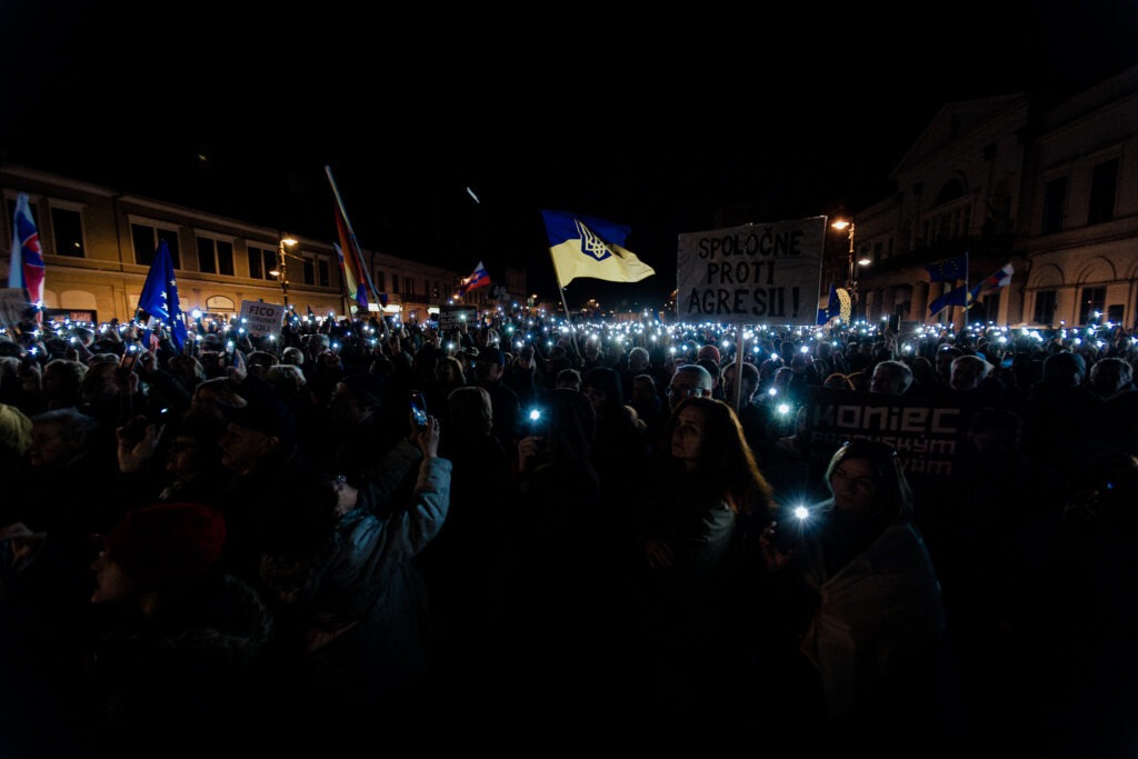Protest v Košiciach