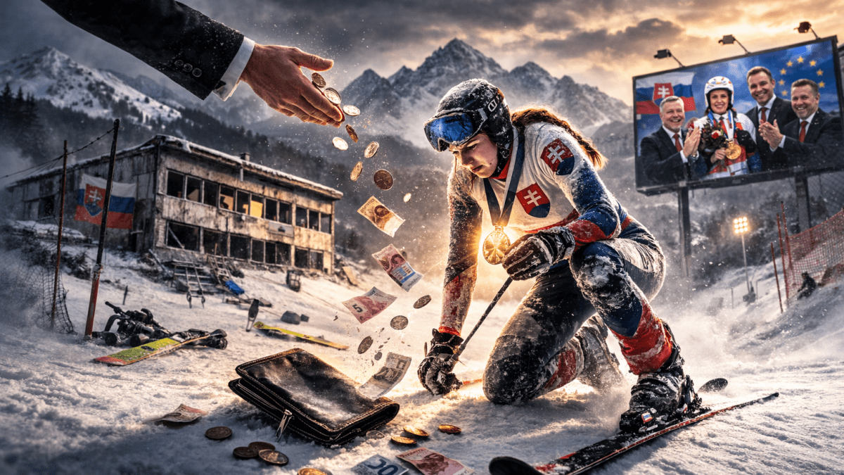 Komentár: Slovenský šport v Miláne vytriezvel. Tatry nám medaily nevyhrajú