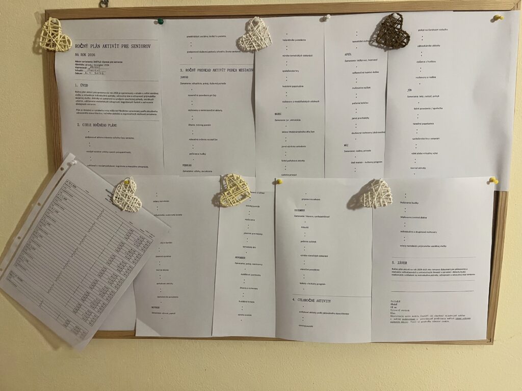 zariadenie pre seniorov Svetlo Trnava